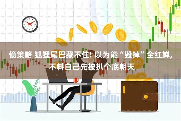 億策略 狐狸尾巴藏不住! 以为能“毁掉”全红婵, 不料自己先被扒个底朝天